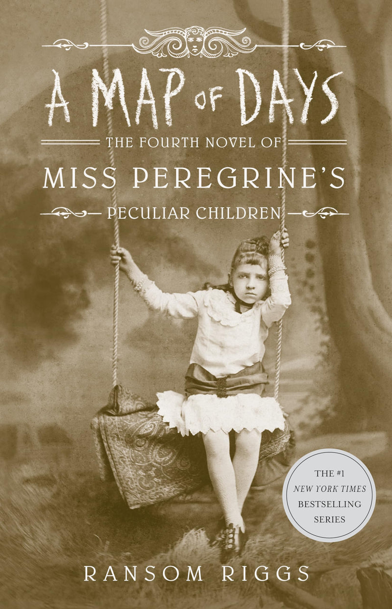 a map of days used book cover by ransom riggs hardcover