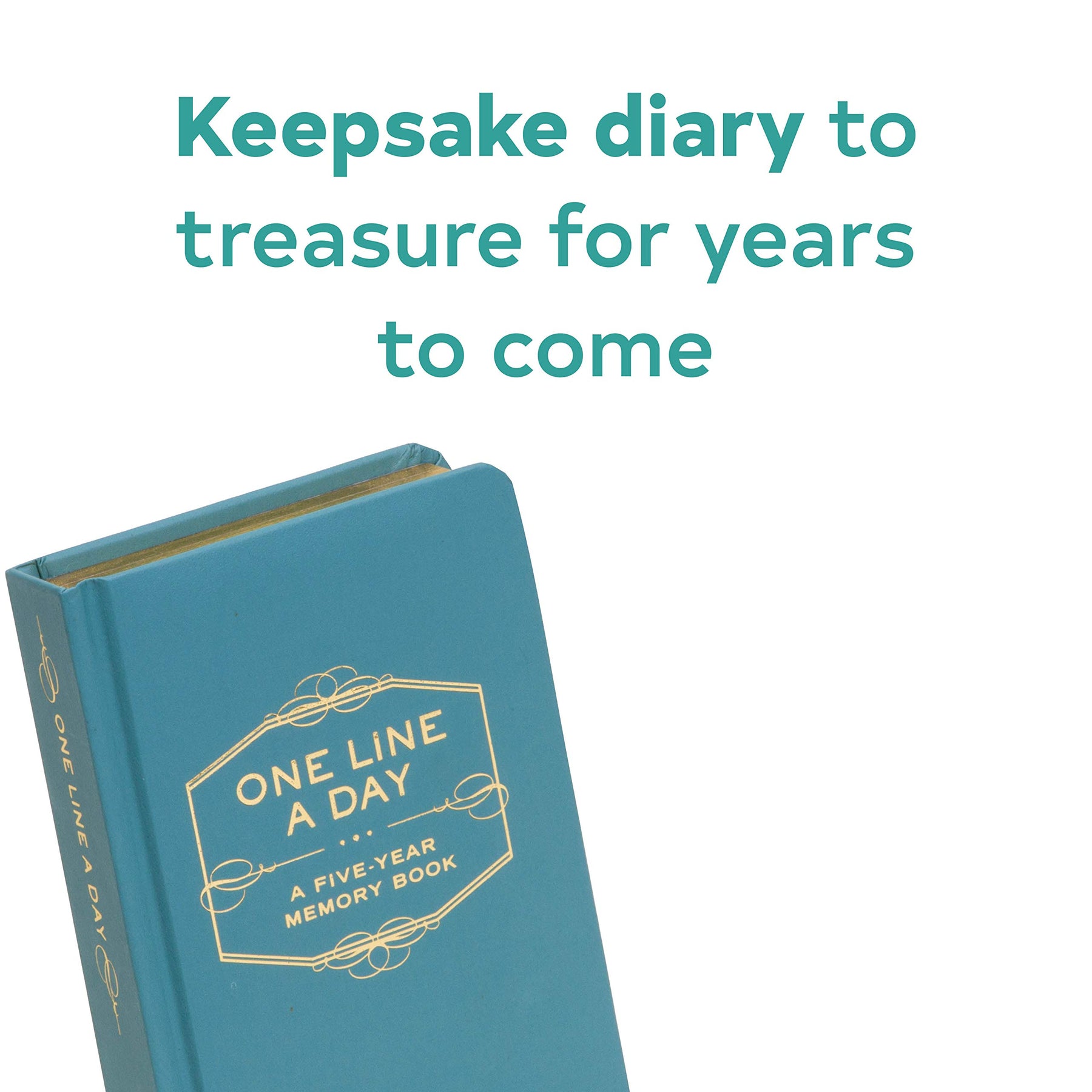 One Line a Day — Five-Year Memory Book | Daily Journal – Just Great Books